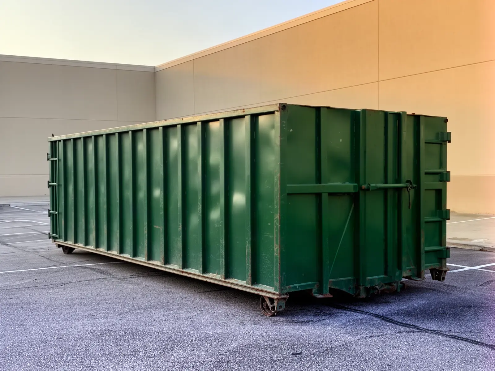 Roll-off dumpster from Black Hollow Dumpster Rental in Bloomsburg, PA